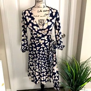 Diane VonFurstenberg wrap around dress.